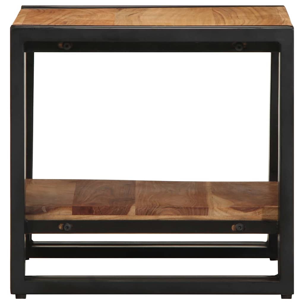 Coffee Table Brown 40 x 40 x 38 cm Solid acacia wood